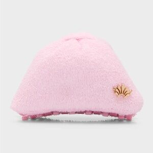 LELE SADOUGHI Simone Terry Cloth Claw Clip - Shell Pink
